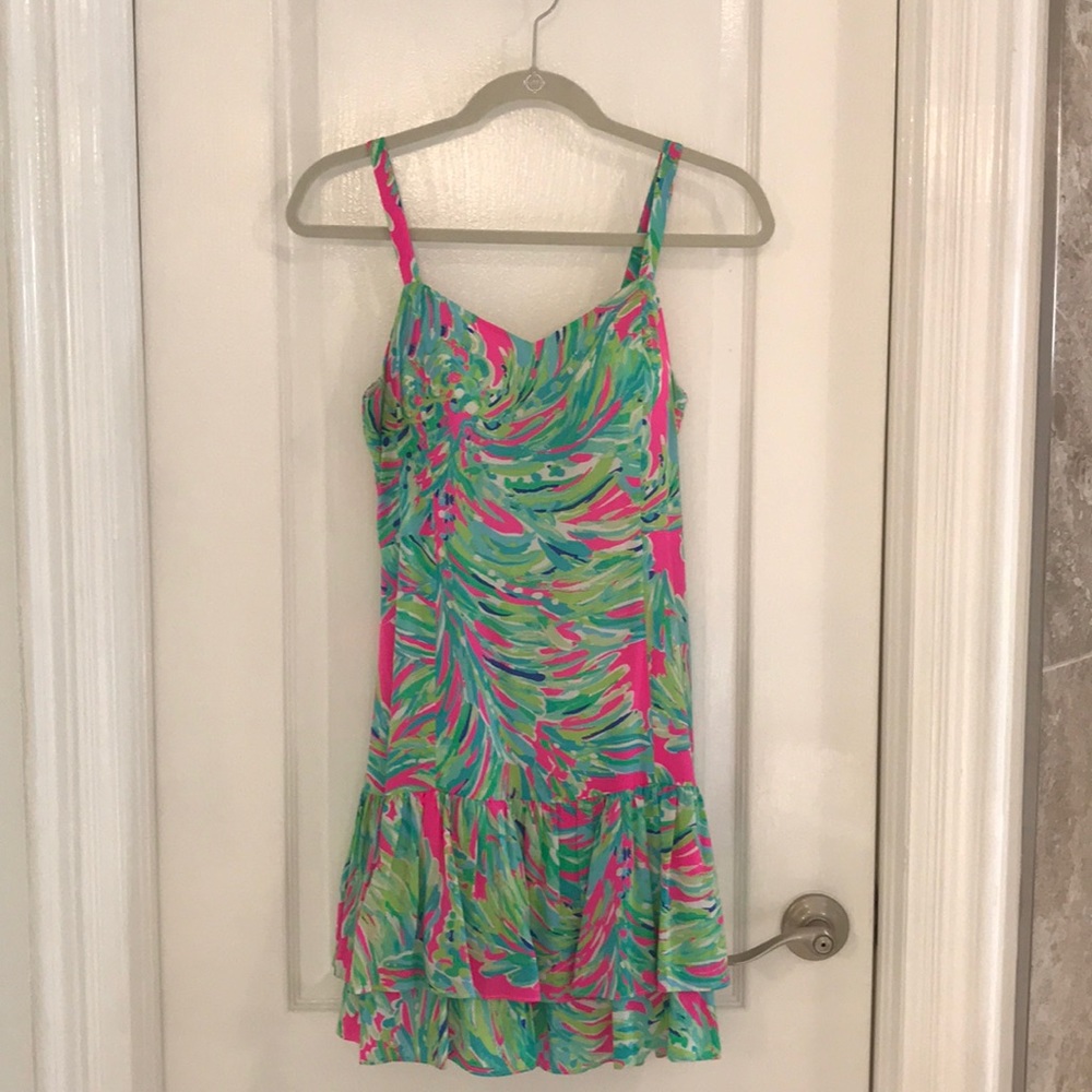 Morgana Dress Shady Lady - Raz Berry